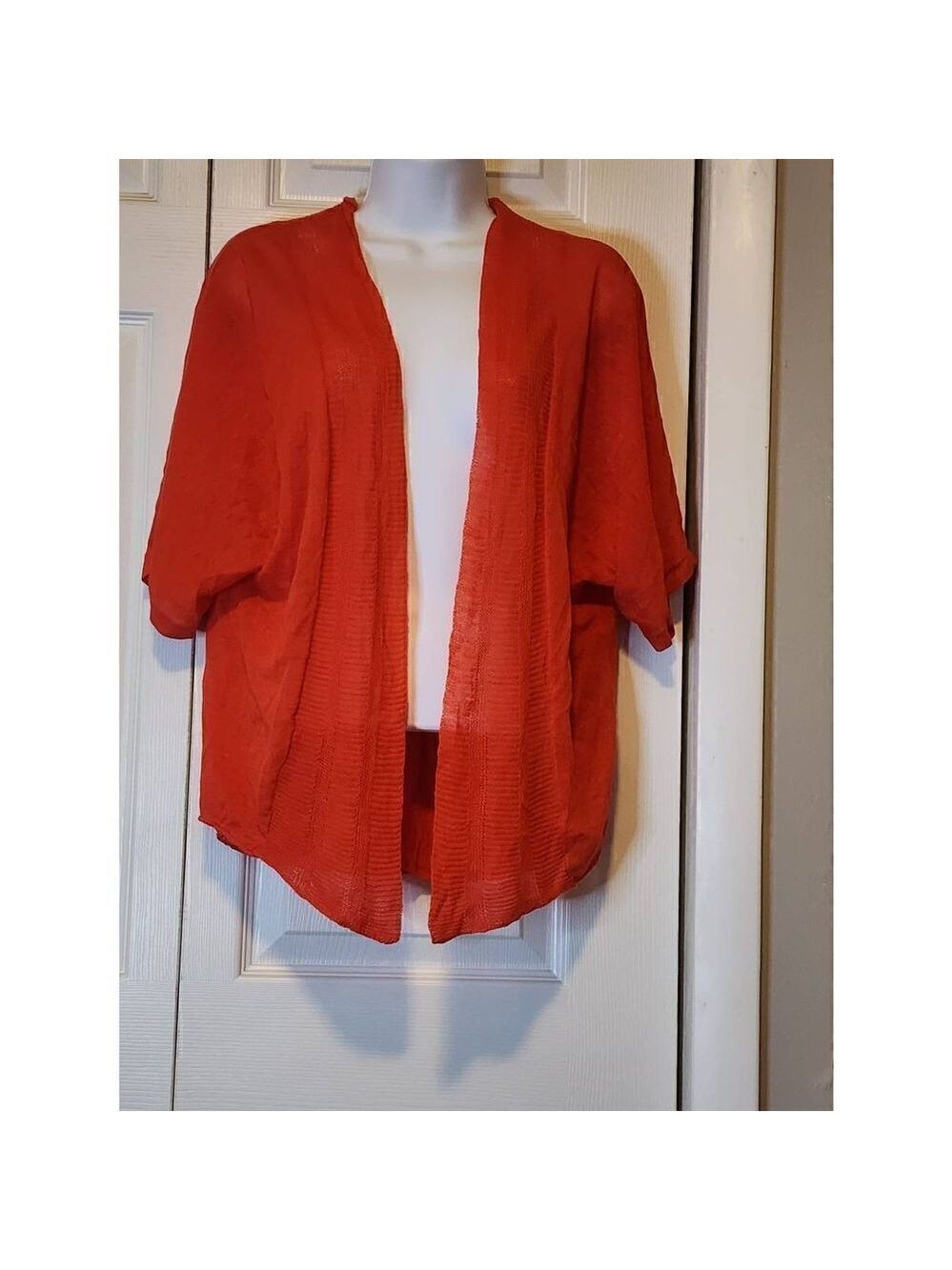Chico's Salmon cardigan